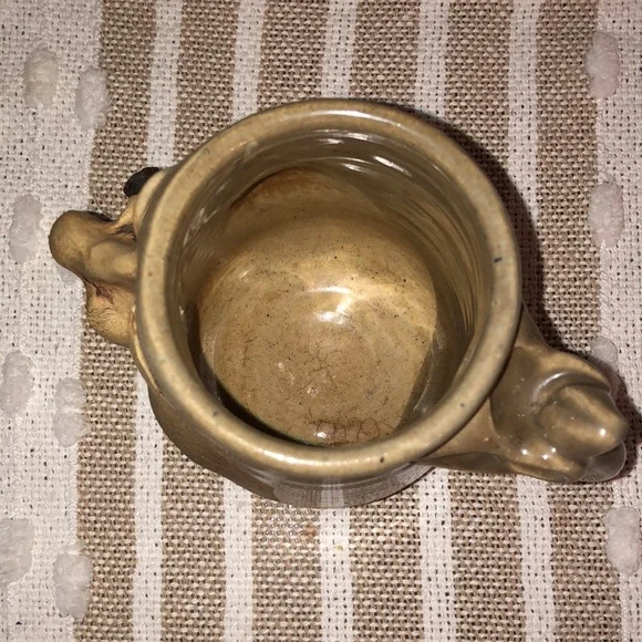 Vintage Pottery Faced Mug - Picture 3 of 4